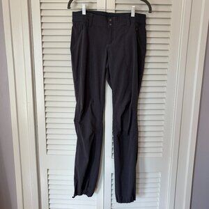 Kuhl women's straight-leg pants 6 grey zip hiking gorpcore